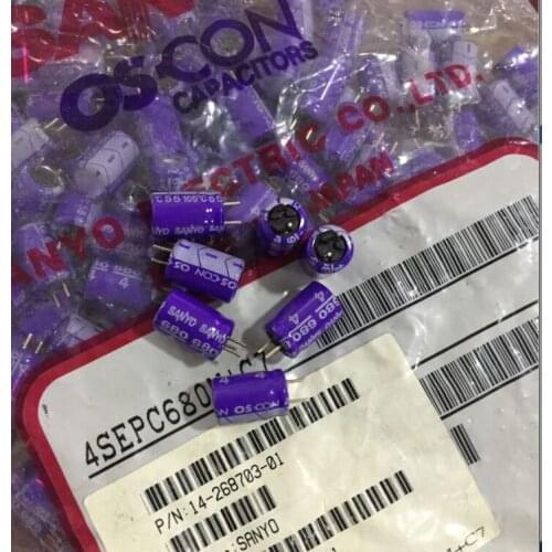 New and original 680uf4v Volume 8 * 14 mm Fever capacitance