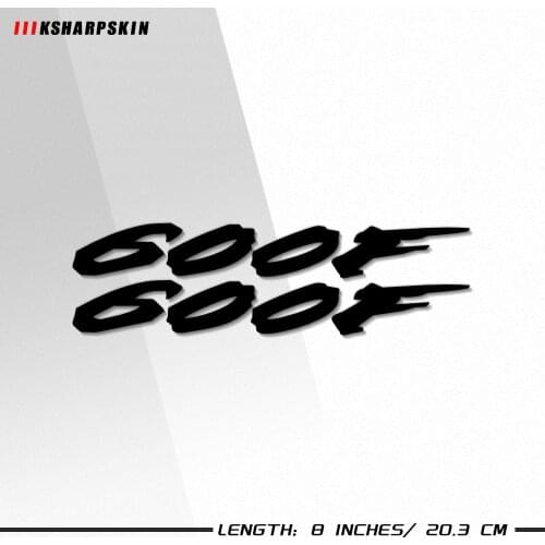 New Motorcycle sticker accessories Fuel tank Wheels helmet Reflective MOTO body sign personality sticker For Honda 600F 600 f