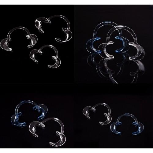 2017 New 3 Sizes Dental Check Teeth Whitening Lip & Cheek Retractor Dentist Mouth Opener Repeat Use C Type 1PCS High Quality