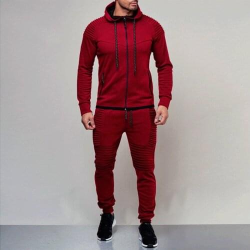 Autumn Running Tracksuit Men Sweatshirt Sports Set Gym Clothes Men Sport Suit Training Suit Sport Wear Outdoor