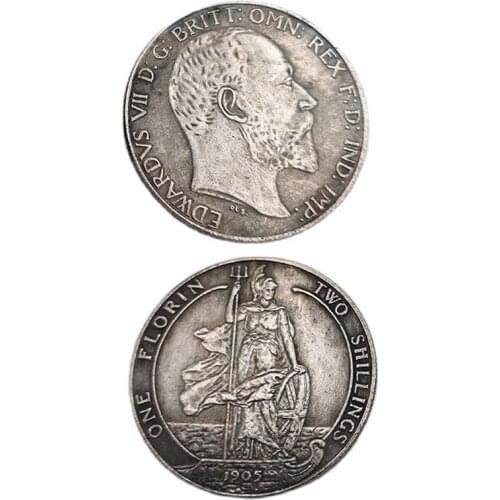 1905 UK Commemorative Coin Collection Coin Decoration Soldier Coin Vintage Ornaments Coin Craft Gift