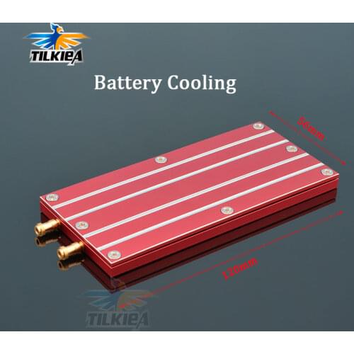 Rc Boat Battery Water Cooling Sheet 120mmX56mm Watercool Block For Rc Boat Battery Spare Parts