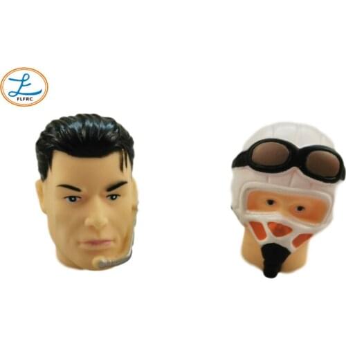 FLFRC Pilot Figures Hand Painted for RC Airplanes Model Plane Aircraft Warbird Sport Jet Car Boat Drone Toy Driver