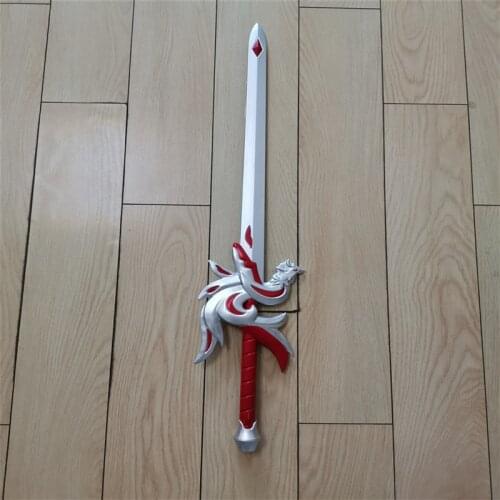 80CM Li Baiqing Lotus Sword Feng Qiuhuang Sword Cosplay Weapon Props Halloween Game Anime Movie Safe Sword PU foam Toy Model