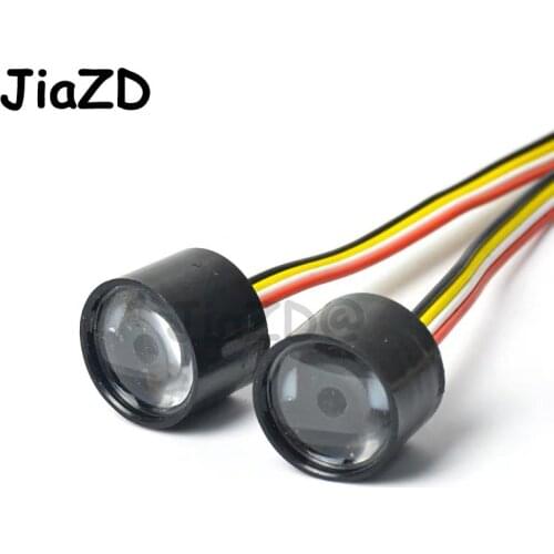 Model Headlights 20mm Spotlights Searchlights For 1/10 RC Crawler Car TRX4 SCX10 D90 RC Short-Course Truck Monster Truck W007