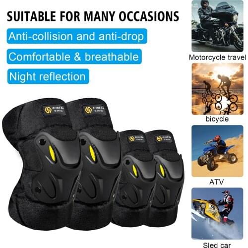 Motocross Mtb Motorcycle Knee Pad Slider Military Tactical Moto Enduro Equipment Sports Skateboard Bike Downhill Shin Protection