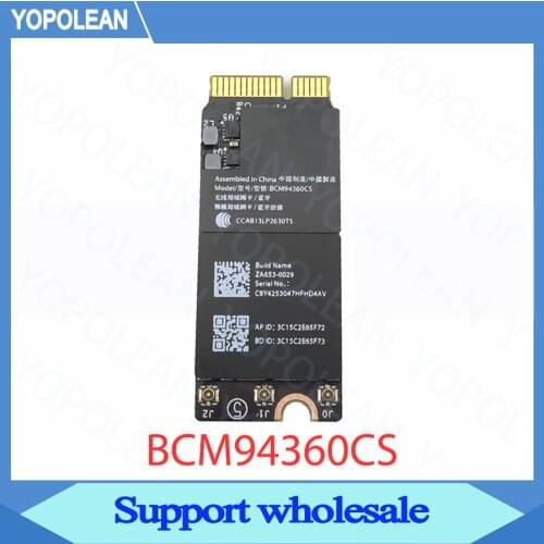 Original Bluetooth Wifi Airport Card BCM94360CSAX For Macbook Pro Retina 15" A1398 Late 2013 Mid 2014 802.11ac