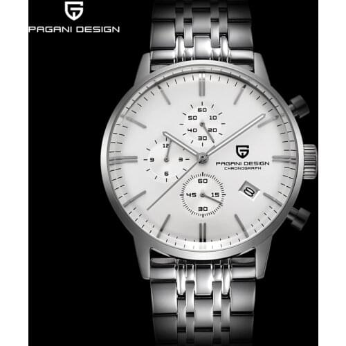 PAGANI DESIGN 2020 New Luxury brand watches for men quartz Chronograph military watch Business Wristwatch men Relogio Masculino