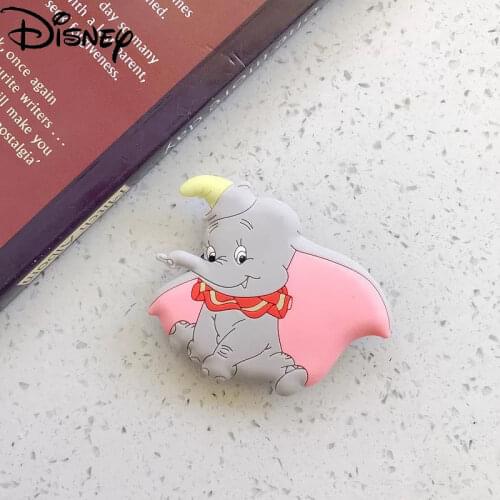 Disney Cartoon Cute Mickey Minnie Dumbo Silicone Paste Mobile Phone Stand Folding Ring Stand Universal Anti-drop Stand