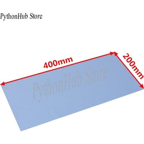 CPU High Thermal Conductivity Silicone Gasket LED Heat Dissipation Silicone Sheet Soft Self-adhesive Insulating Thermal Pad 1.5W