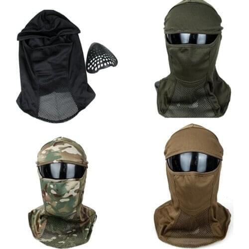 TMC3487 CS Tactical Camouflage Headset Sunscreen Dust-proof Protection isolation Full-wrapped Headscarf Hunting Accessories