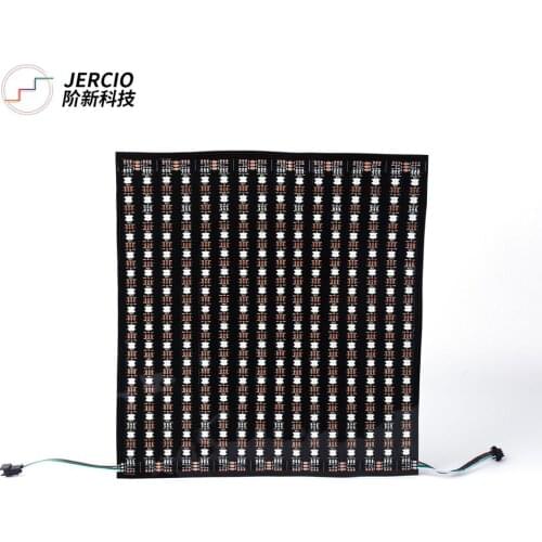 WS2812B RGB Flexible 26*26cm Pixel Panel Matrix Screen WS2812B ECO Led Module WS2812 IC Individually Addressable DC5V