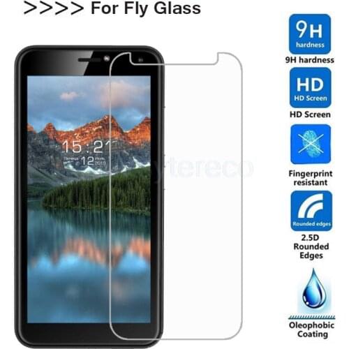 9H Protective Tempered Glass Screen Protector For Fly Sky Power Plus 5000 Glass Cover For Fly Life Geo 4.95" Smartphone Film