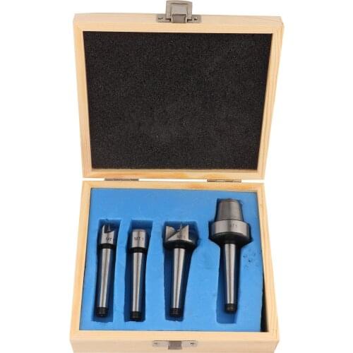 4PCS MT2 Wood Lathe Turning Spur Cup Center Set For Wood Turning Tool