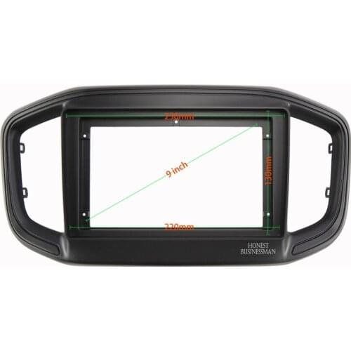 9 INCH Car Audio Frame GPS Navigation Fascia Panel Car dvd Plastic Frame Fascia is suitable for FIAT STRADA 2021