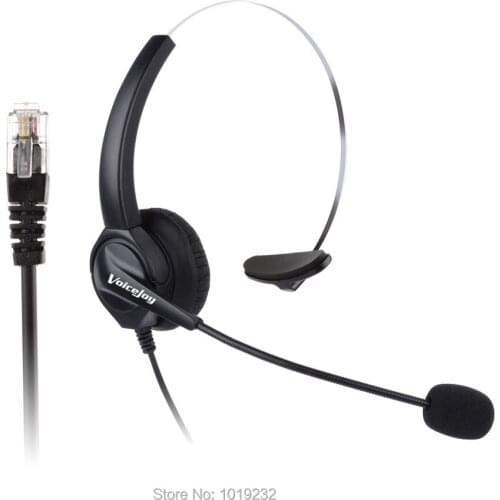 Free shipping RJ9/RJ10 plug Noise canceling Telephone RJ9 plug office phone headset for AVAYA 2410 2420 4610 4620 Nortel Phone