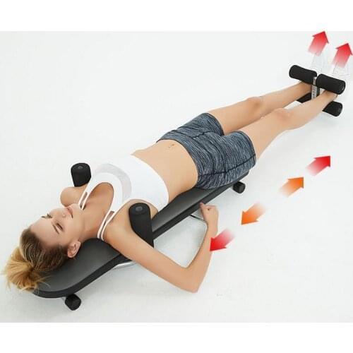 Leg stretcher home lumbar disc retractor stretcher bed protector physical therapy healthcare neck retractor