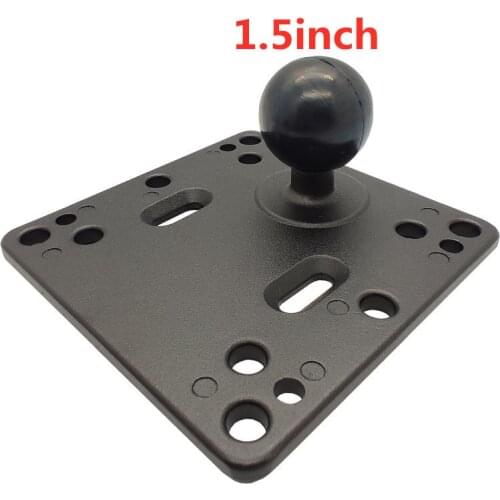 4.75" Square Base with VESA Hole Patterns and 1.5" Ball