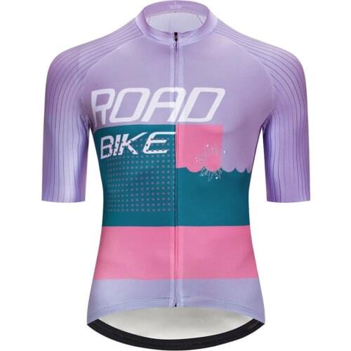 Short Sleeves Summer Cycling Jersey Breathable PRO Fit Ciclismo Laser Cut Sleeves BIke Maillot Aero Tour MTB Clothing