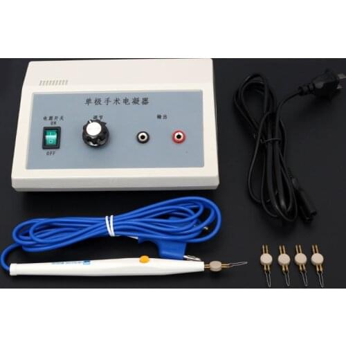 Monopolar electrocoagulation pen Desktop hemostatic cautery device Double eyelid surgical electric knife ophthalmic plastic surg