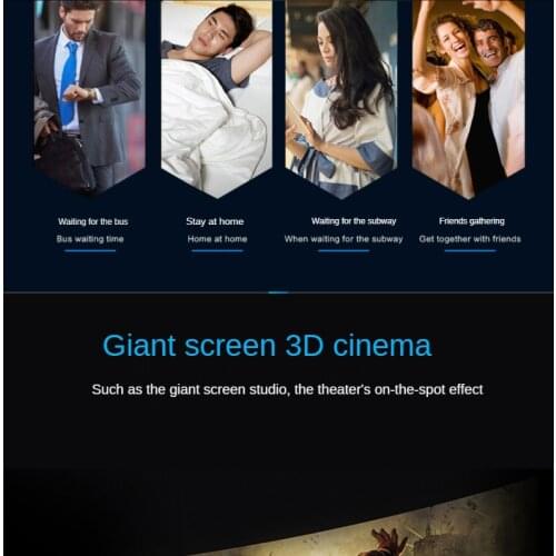 VR glasses game console myopia vr home 3d panoramic ar movie body sensing device