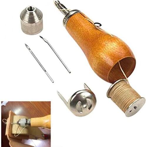 Professional Speedy Stitcher Sewing Awl Tool Kit for Leather Sail & Canvas Heavy Repair