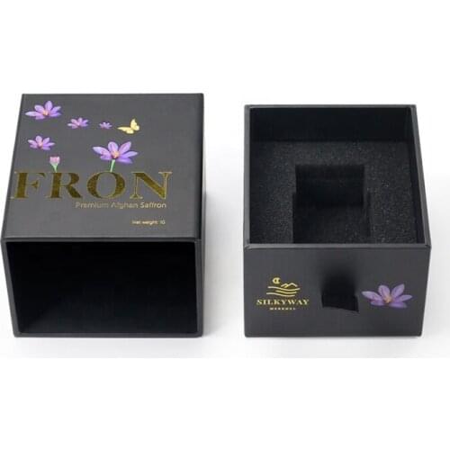 Luxury 1200gsm paper packaging gift sliding shape perfume bottle box for wholesale