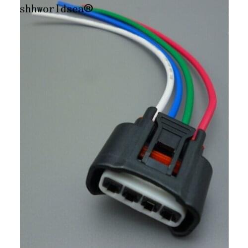 Shhworldsea 1pcs 4 Pin Ignition Coil Plug 7283-7449-30 11885 Auto Connector For Toyota Carola Vios Corolla Camry Highlander RAV4