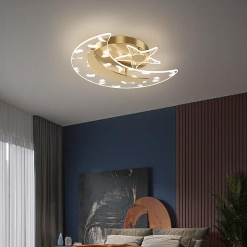 Modern Lighting Fixture LED Ceiling Light Lamp Bedroom Kitchen Foyer Simple Surface Mount Flush Panel Living Room Remote Control