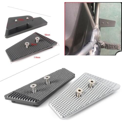 Motorcycle Rear Brake Lever Pedal Extension Enlarge Pad For BMW R1200GS Adv Adventure 2013 2014 2015 2016 2017 2018 Aluminum