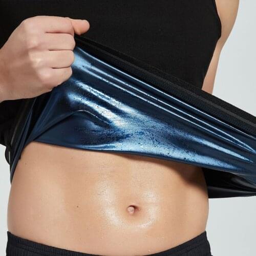 Men Neoprene Sweat Sauna Vest Tank Tops Body Shapers Waist Trainer Slimming Vest Fitness Shapewear Belt Body for women