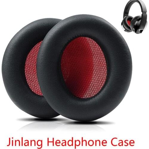 1Pair Replacement Ear Pads Protein Skin Leather Ear Cover Cushion for Focal LISTEN CHIC Wireless Headphones Headset