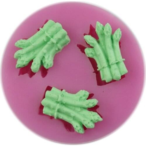1PCS Bamboo Shape Cake Mold Chocolate Candy Jello 3D Silicone Mold Mini Bamboo Clay Mold Fondant Cake Decoration Tools Cake Tool