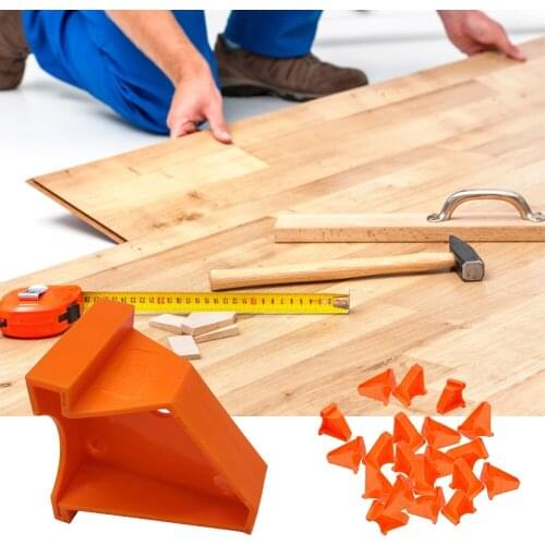 20Pcs Flooring Spacers Laminate Vinyl Plank Flooring Tools 1/4" And 1/2" Gap Hardwood Floating Floor Installation Tool Dropship