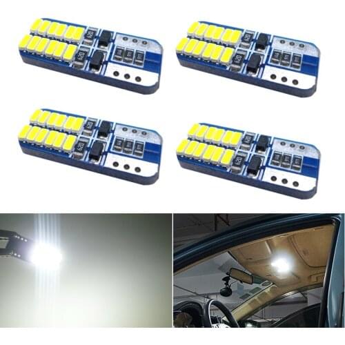 4x T10 Led Canbus W5w 194 Led 3014 Smd Car Interior Lights For Range Rover Evoque L322 Sport Interior Map Dome Lights