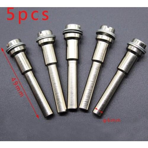 5pcs 6mm High Speed Steel Shank 6mm Screw Mandrels For Dremel