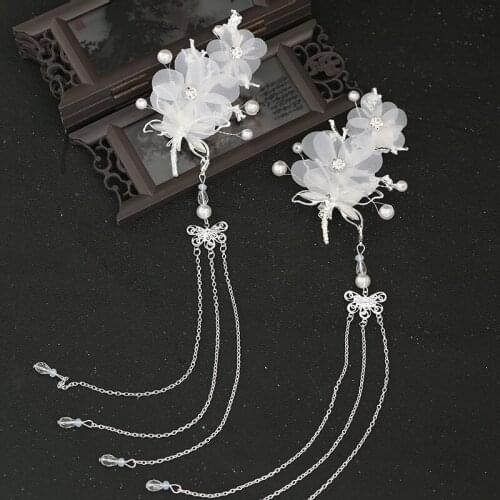 Ancient Style Hanfu Hair Accessories Tassels Hairpin Dragonfly Hair Clip Headdress Classical Ancient Hairpin Costume Ornament