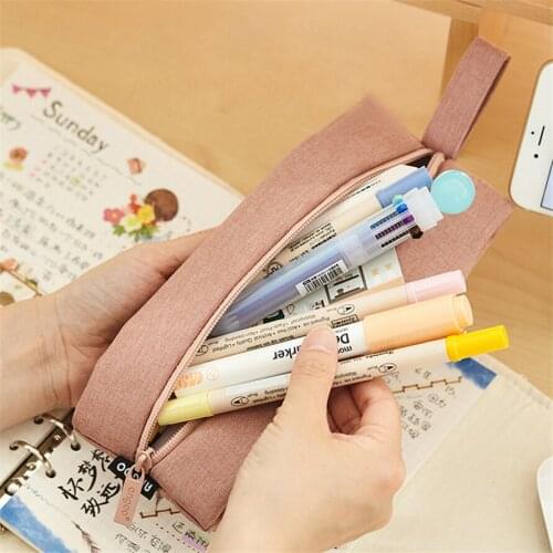 Pencil Cases School Supplies Case Estuche Escolares Stationery Trousse Etui Papelaria Y Oficina Piornik Estojo Pen Bags Capinha