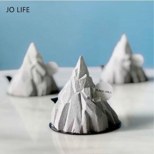 JO LIFE Silicone Mousse Moulds 3D Iceburg Shaped Creative Cake Decoration Tool Pastry Dessert Mold