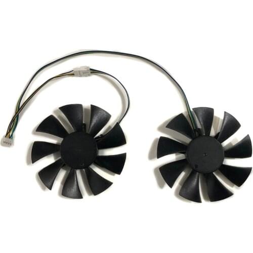 2pcs/set GFY09010E12SPA GA91S2H GTX 1070/1060 GPU Cooler Video Card Fan For ZOTAC GTX1060 GTX1070 MINI Graphics Card Cooling