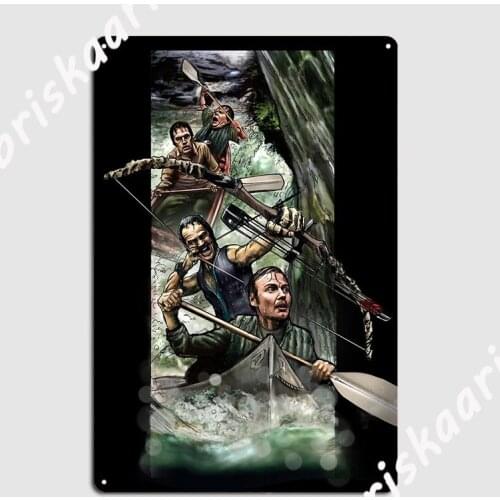Canoe Trip Metal Sign Customize Cinema Garage Cave pub Garage Decoration Tin sign Posters