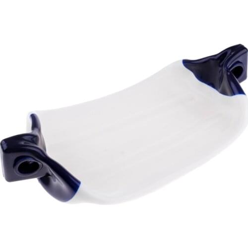 2pcs Inflatable Bumper Marine Boat Fender PVC Boat Anchor Fender Buoy Yacht Fenders Accessories UV Protection 11x40cm