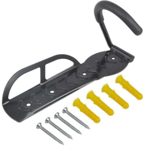 Bicycle Bike Wall Mount Hook Hanger Garage Storage Mountain BIke MTX Holder Rack Black 30kg