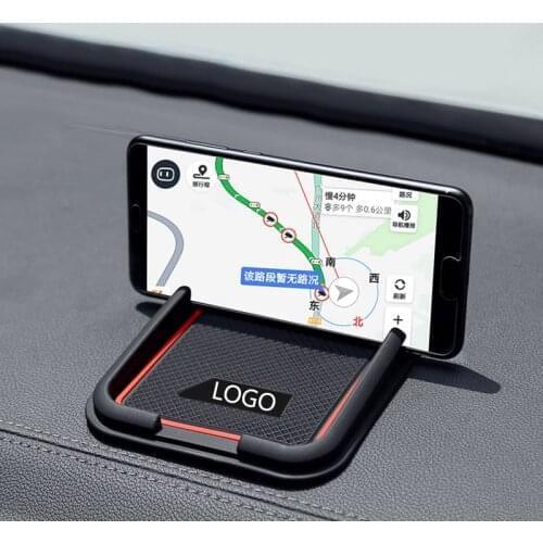 For BMW M Logo Car Dashboard Phone Anti-Slip Holder Pad No Trace Mat For 1 2 3 4 5 6 7 Series E30 E91 F10 F20 F30 F01 F11 F31 M3