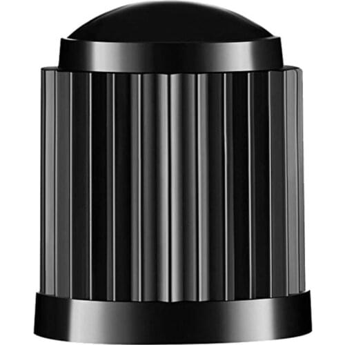 2021 New Black plastic car tire valve cap, dust cap, valve cap, valve cap, universal