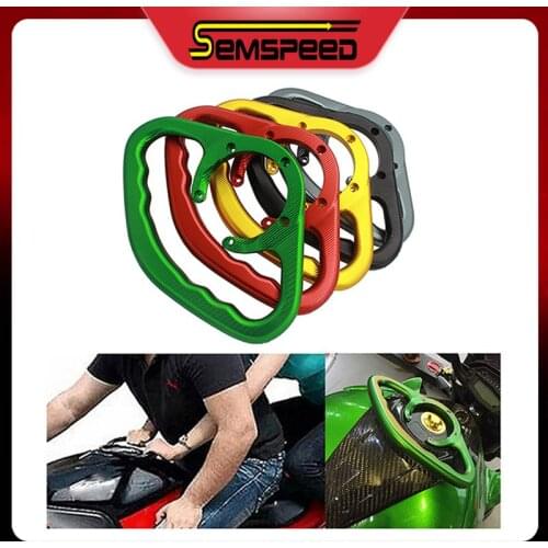 For Kawasaki ZR/Z800 Z750 Z1000/SX ZX6R ZX10R ZX14R ZX7RR ZX11 Motorcycle Tank Handrail Tank Handle Passenger Safety Armrest
