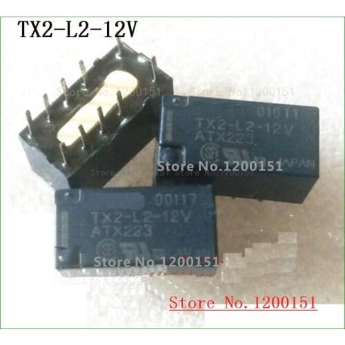 TX2-L2-12V TX2-L2 12VDC relay DIP-10