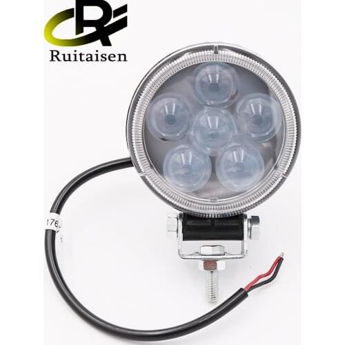 Ruitaisen Auto LED Work Light 3inch18w 6D LENS Round Waterproof Led Work Light For Car Suv Truck Offroad Motorcycle Headlight