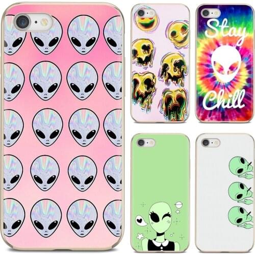 For Samsung Galaxy A10 A40 A50 A70 A3 A5 A7 A9 A8 A6 Plus 2018 2015 2016 2017 Beautiful Silicone Phone Case Cute Alien ET