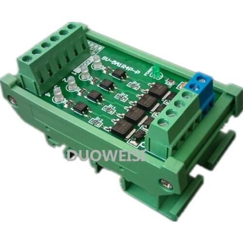 SV-5A1R4P-P 4 channel inputs fully compatible with PLC power amplifier solenoid valve driver board PNP output